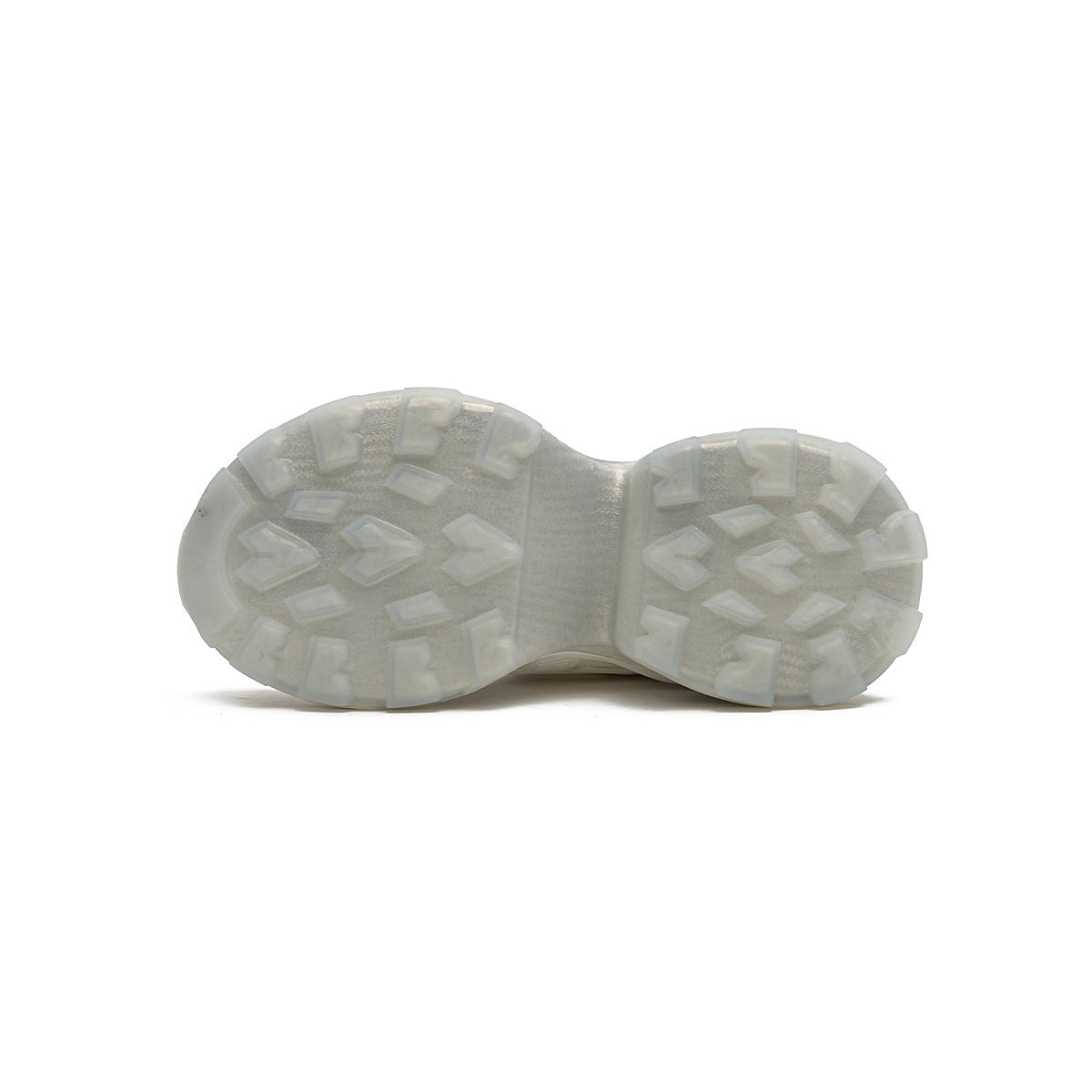breathable mesh platform sneakers all white 4
