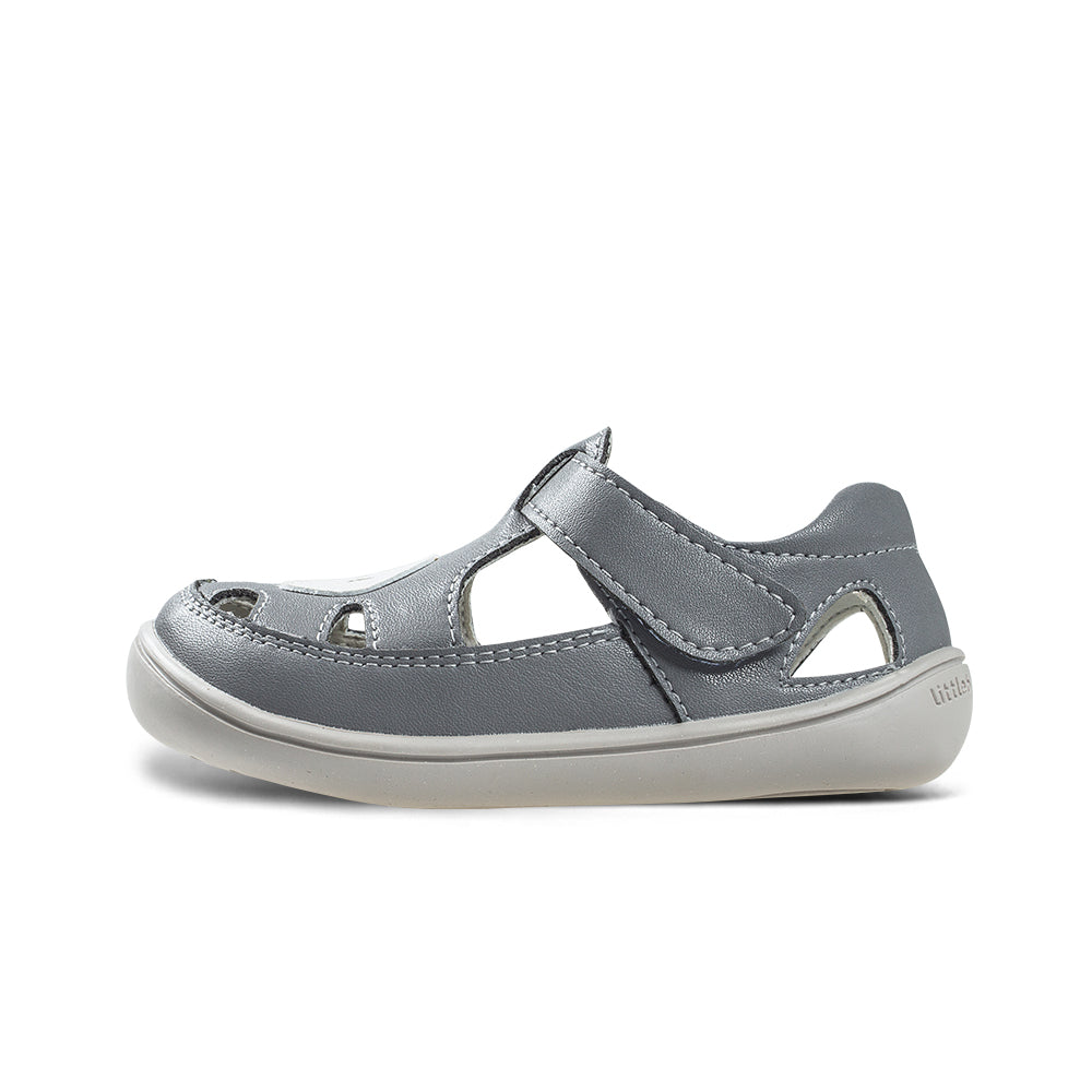 breathable non slip soft sole unisex walking shoes all grey 1