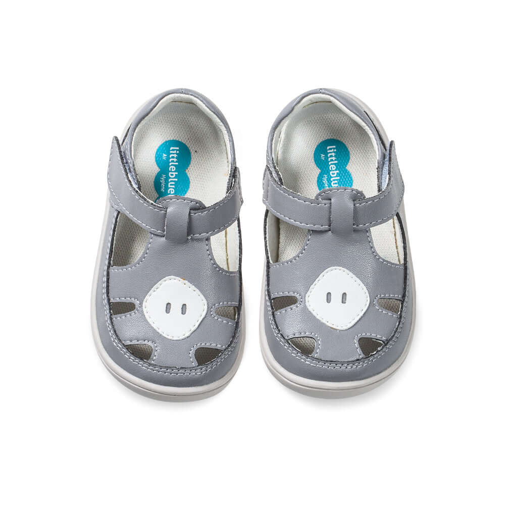 breathable non slip soft sole unisex walking shoes all grey 5