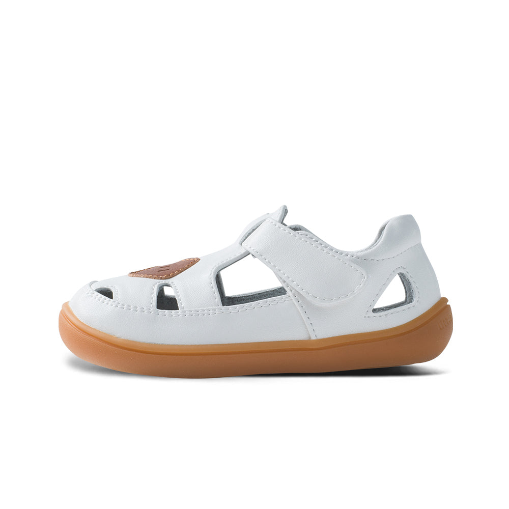 breathable non slip soft sole unisex walking shoes all white 1