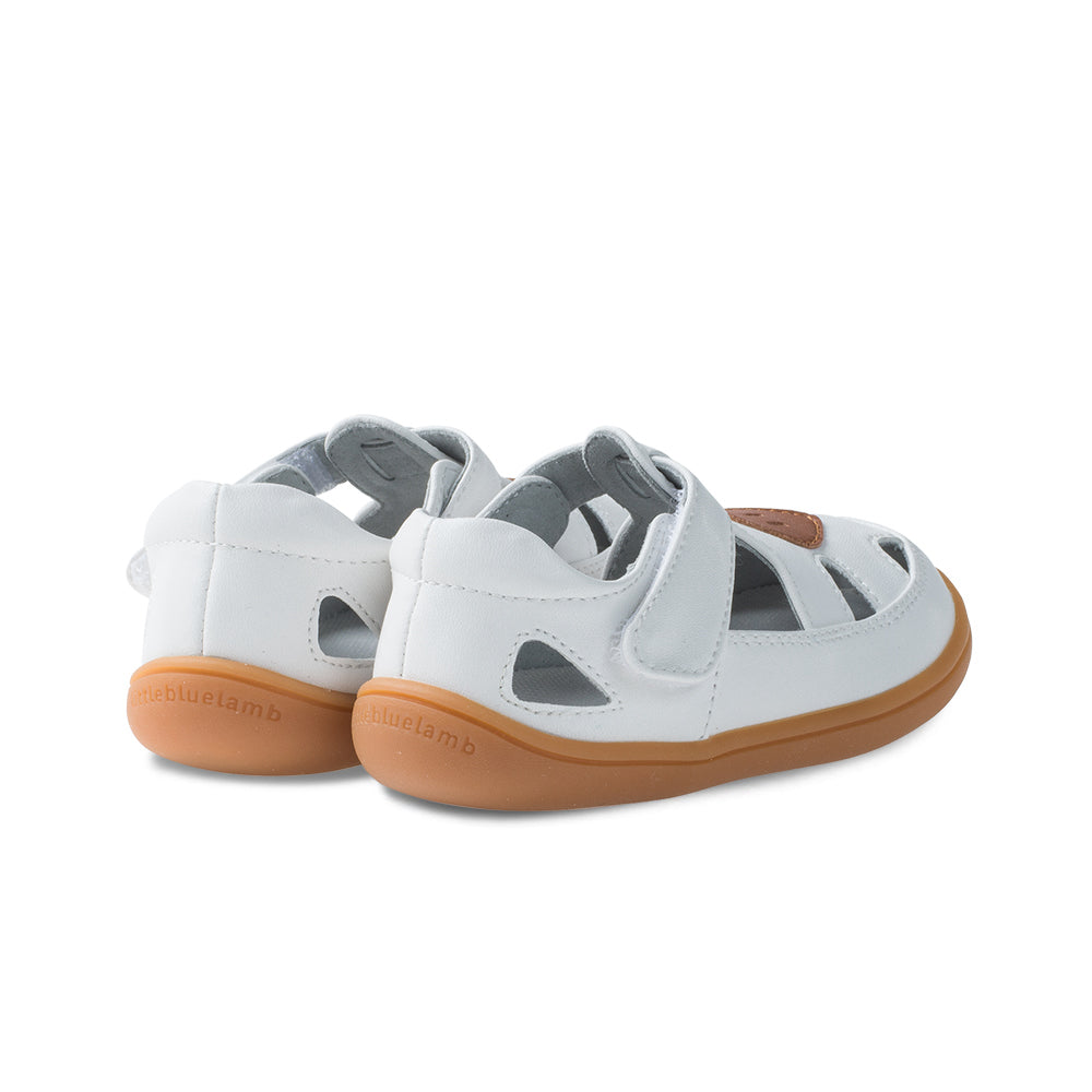 breathable non slip soft sole unisex walking shoes all white 3