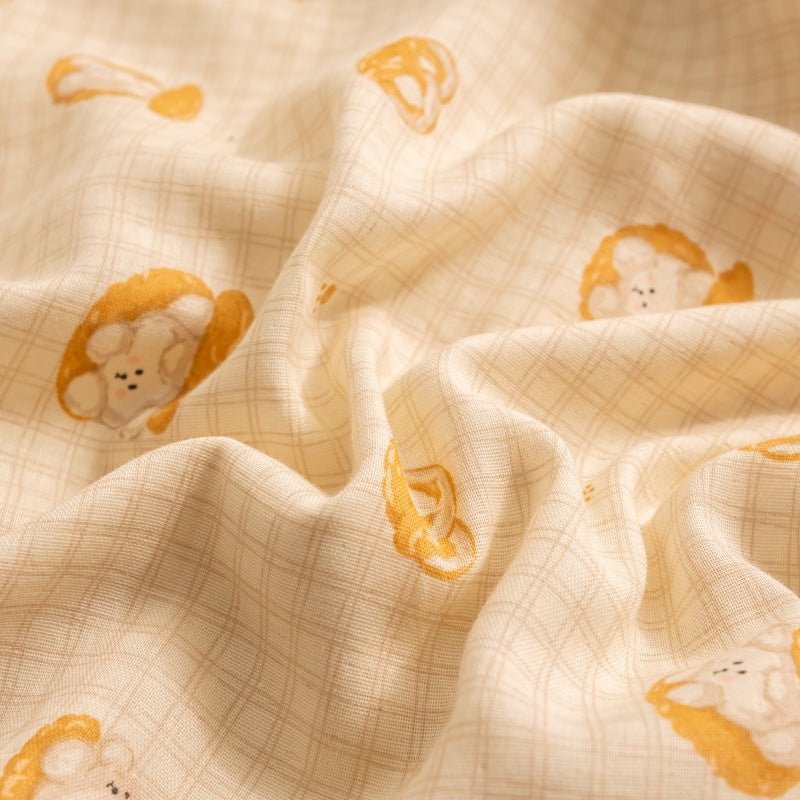 Breathable Pure Cotton Gauze Kids Pillowcase Pair