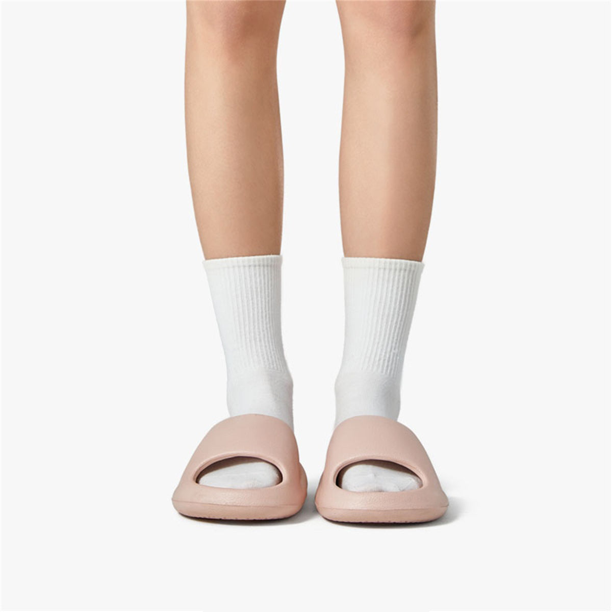 breathable thick sole sandals all pink 3