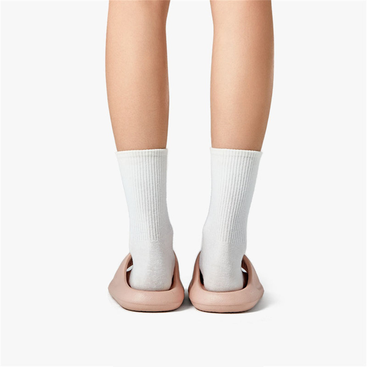 breathable thick sole sandals all pink 4