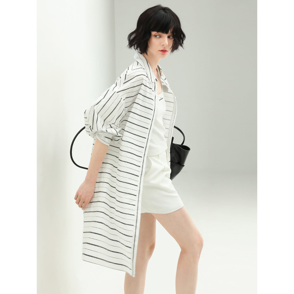 breezy radiant lightweight striped shirt all stripe 2