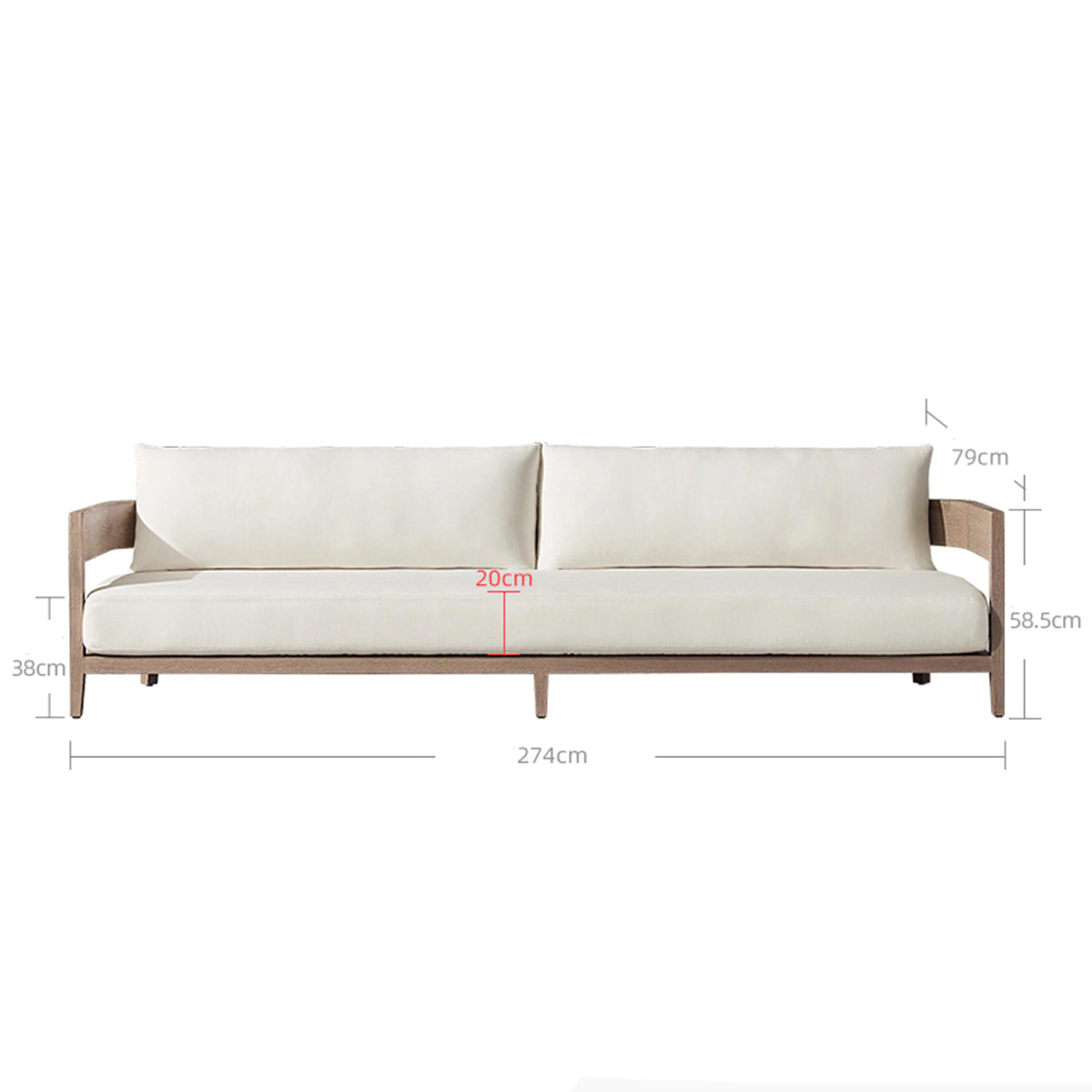 bruce outdoor sofa four seater all 1