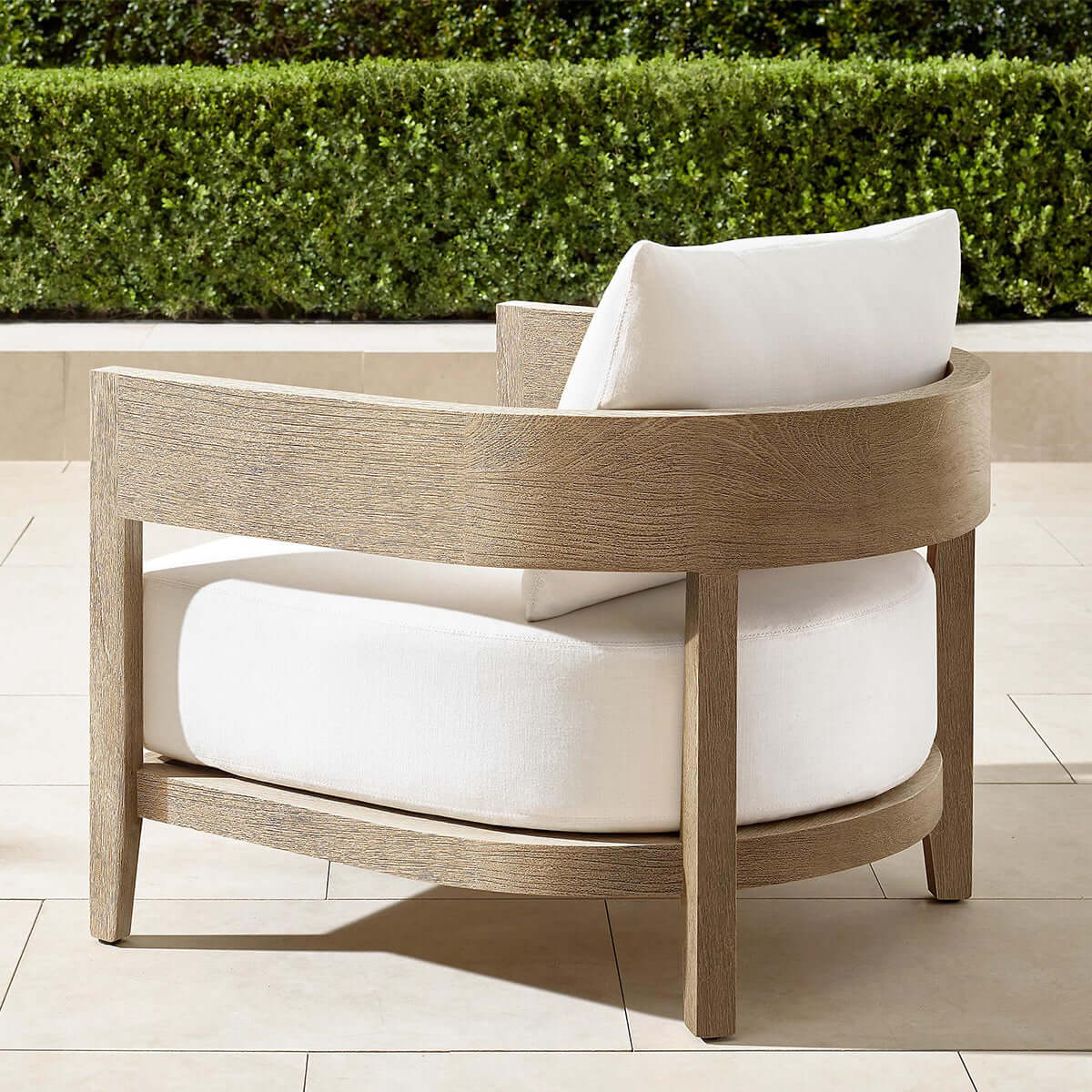 bruce outdoor sofa single mocha 1