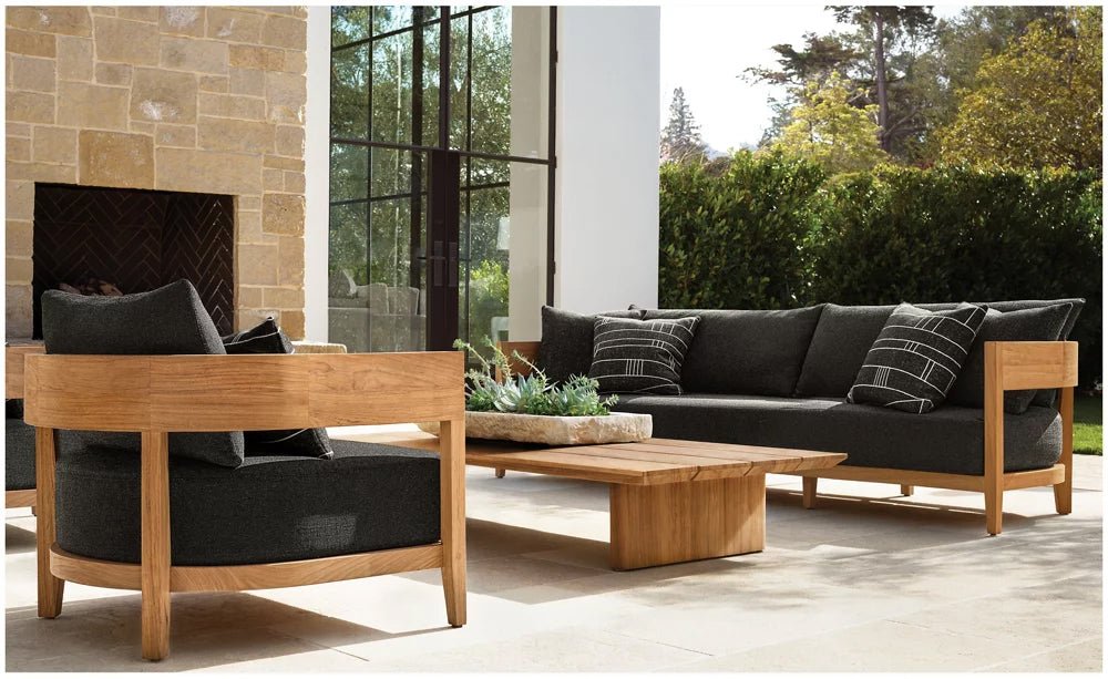 Bruce Rectangular Teak Coffee Table - 0cm