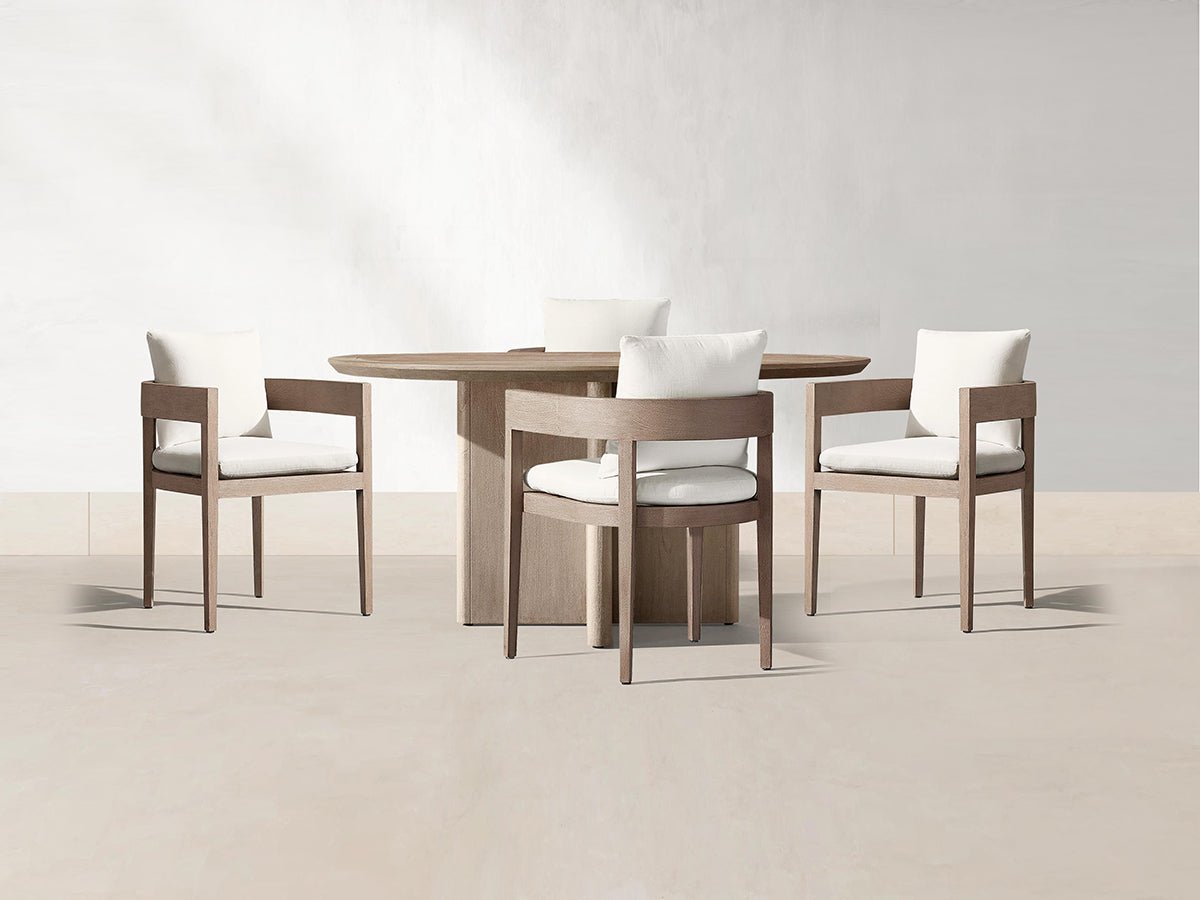 bruce round dining table all mocha 3