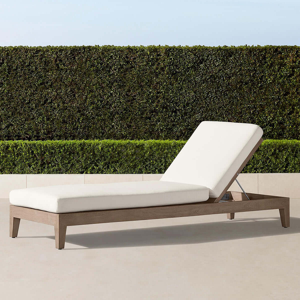 Bruce Sun Lounger - 0cm