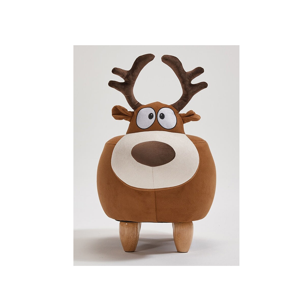 buddy reindeer kids brown stool all 3