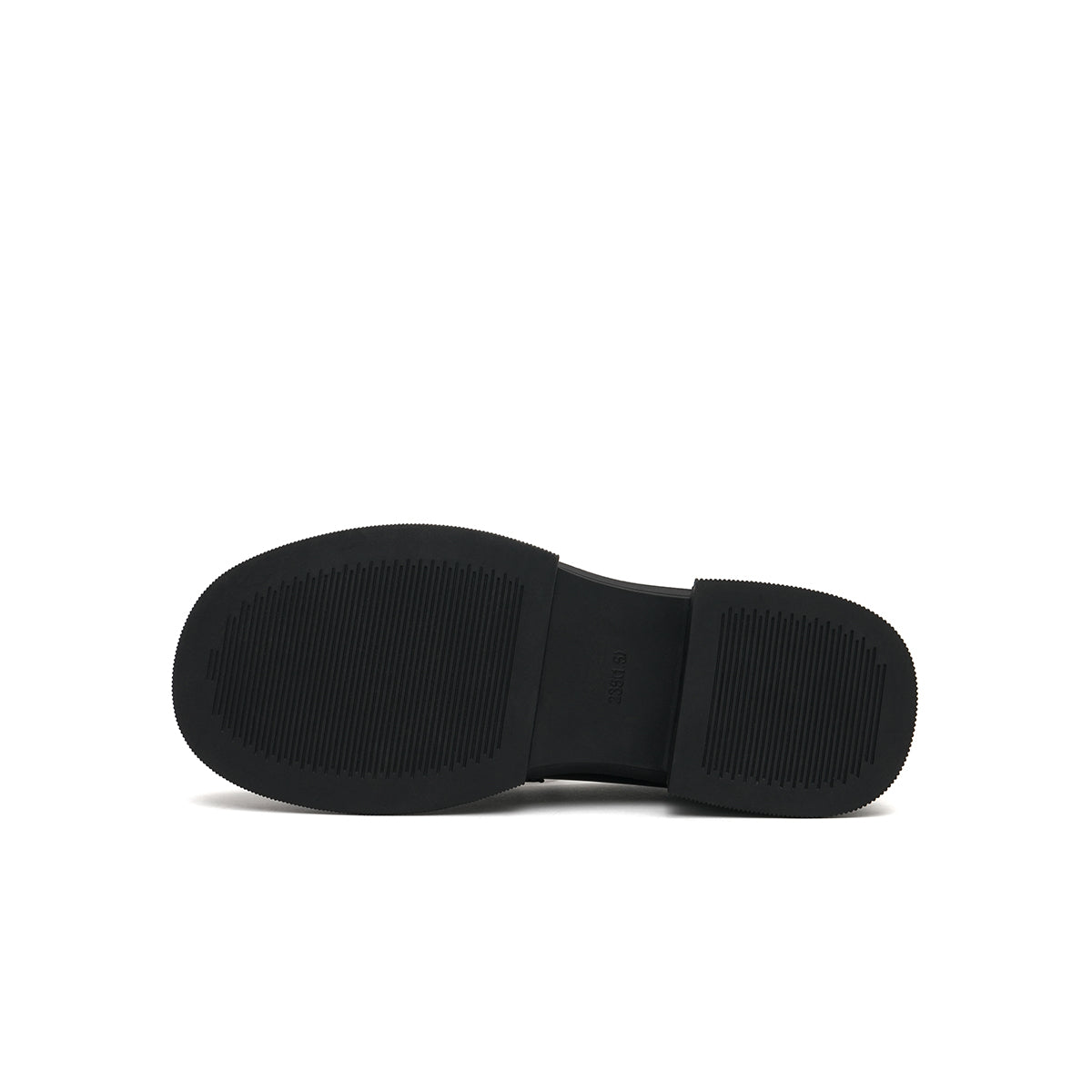 butterfly flat british style loafers all black 4