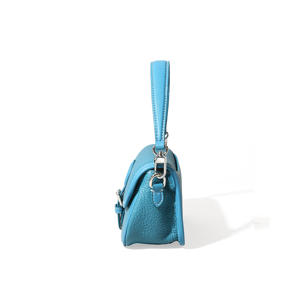 cambridge satchel leather bag blue 5