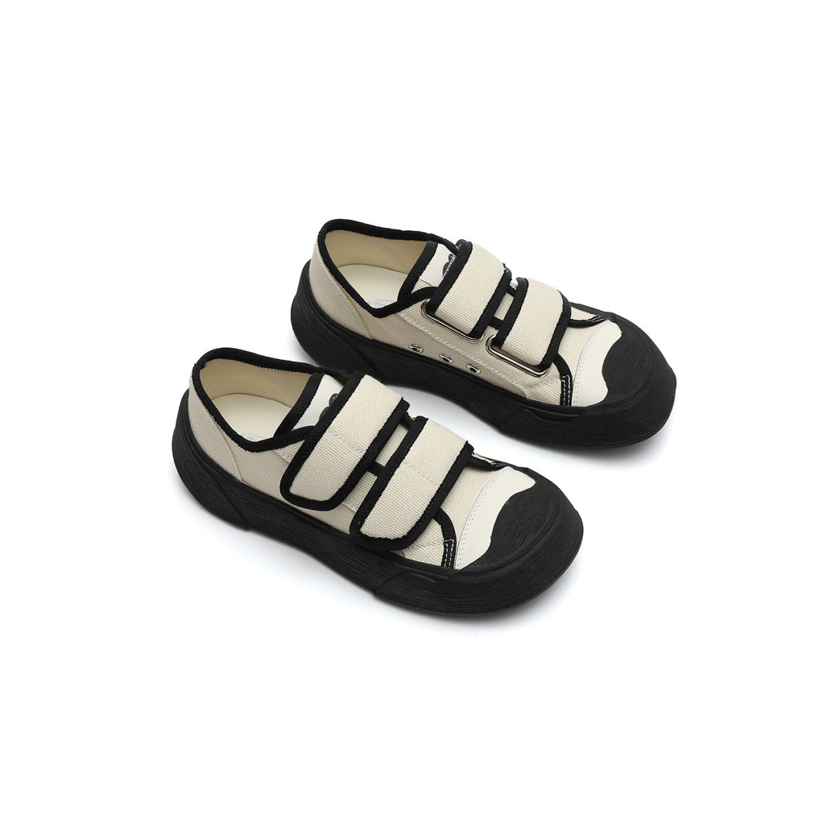 campus prep canvas sneakers all ivory 3