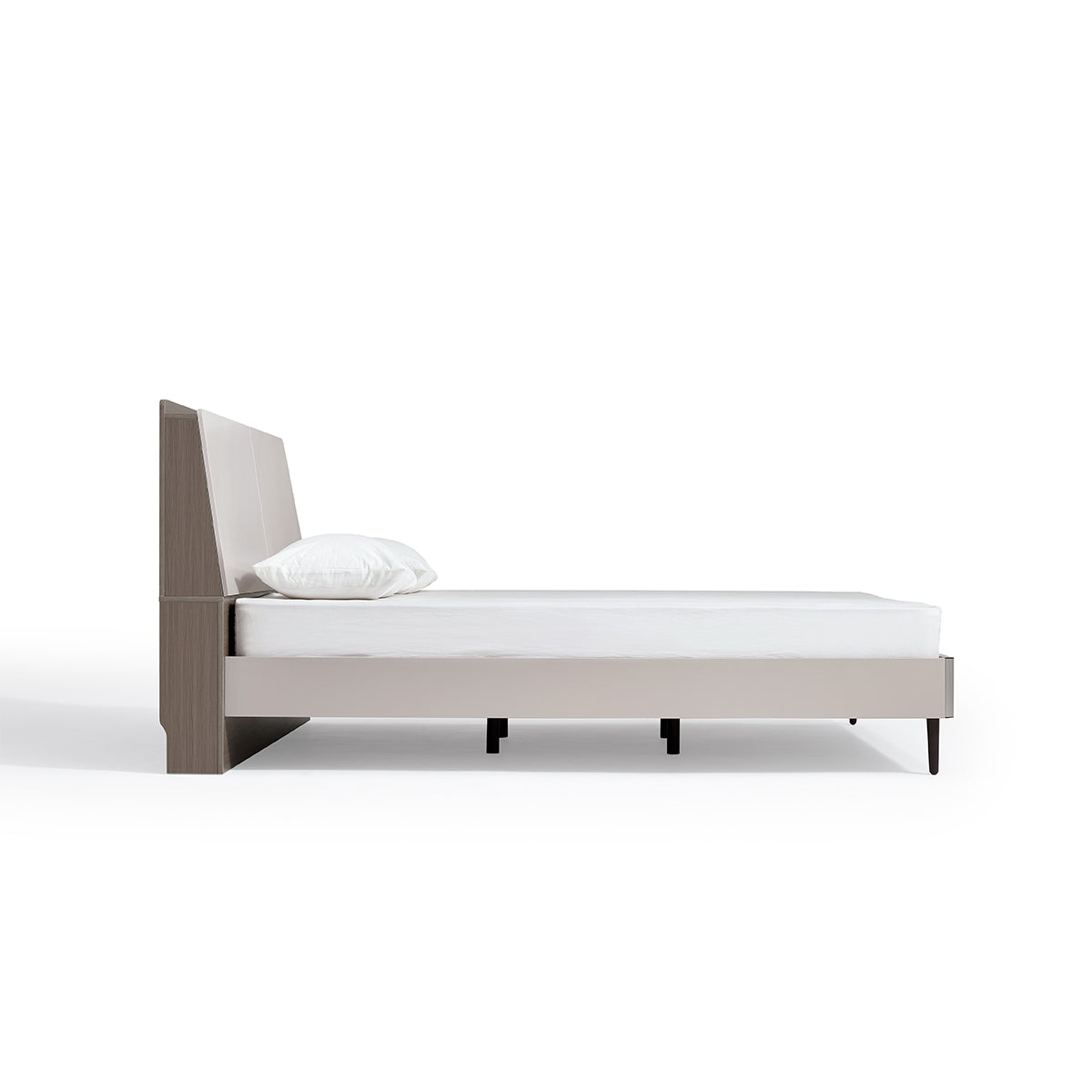 cappuccino taupe bed with mattress set all taupe 15
