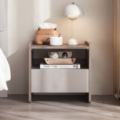 Cappuccino Taupe Bedside Table