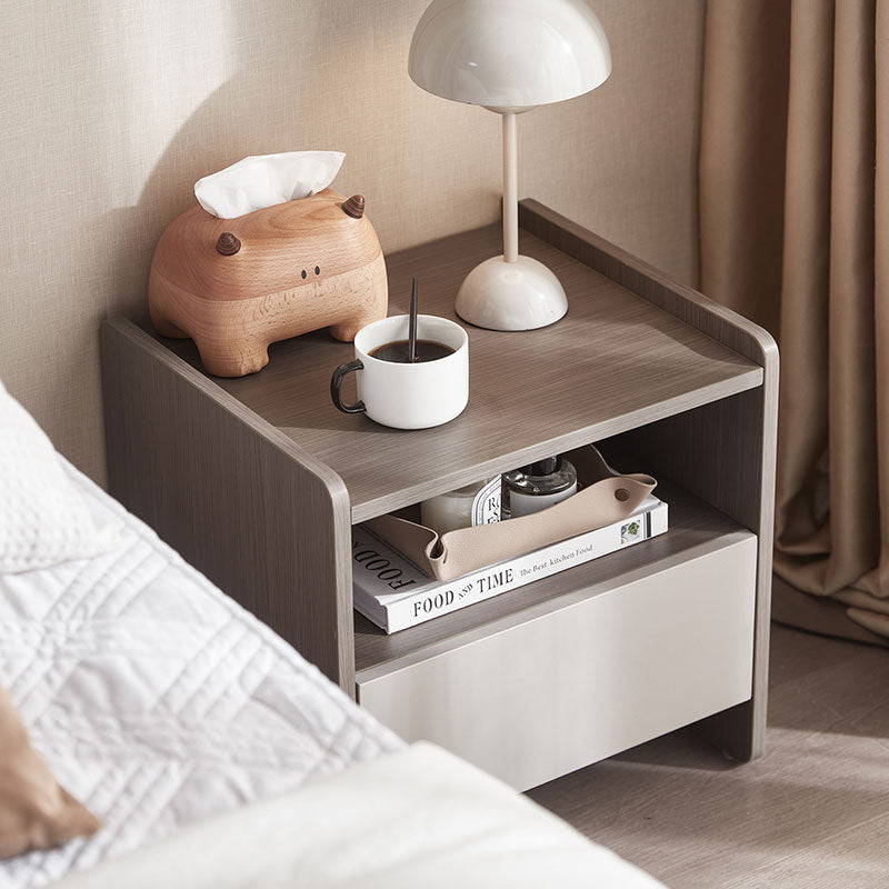 cappuccino taupe bedside table all 4