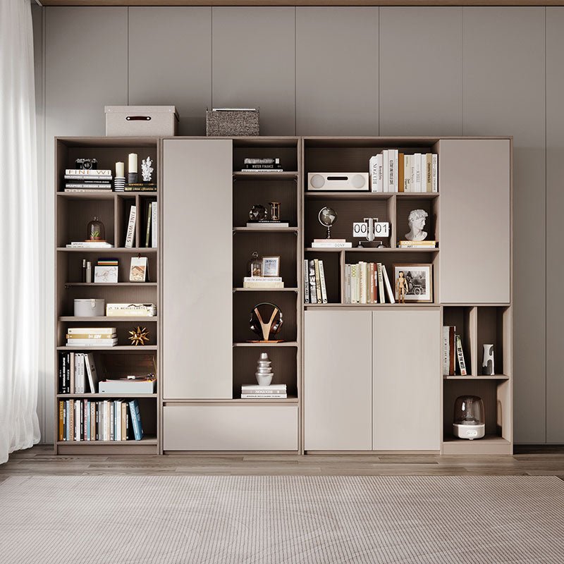 Cappuccino Taupe Cabinet Bookshelf - 0cm