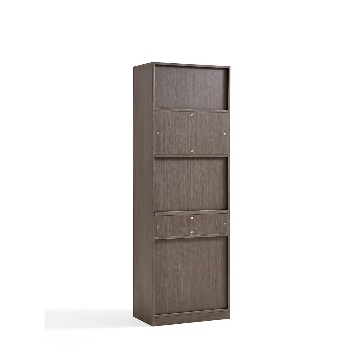 Cappuccino Taupe Cabinet Bookshelf - 0cm