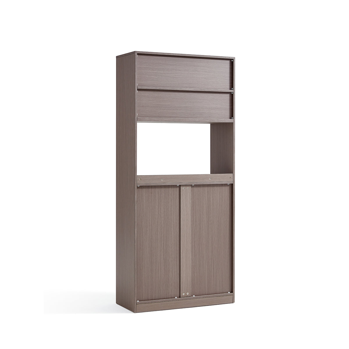 cappuccino taupe dining cabinet pantry 0.8m taupe 10
