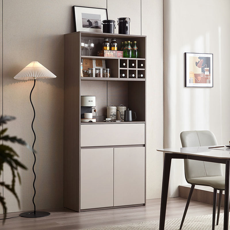 cappuccino taupe dining cabinet pantry 0.8m taupe 2