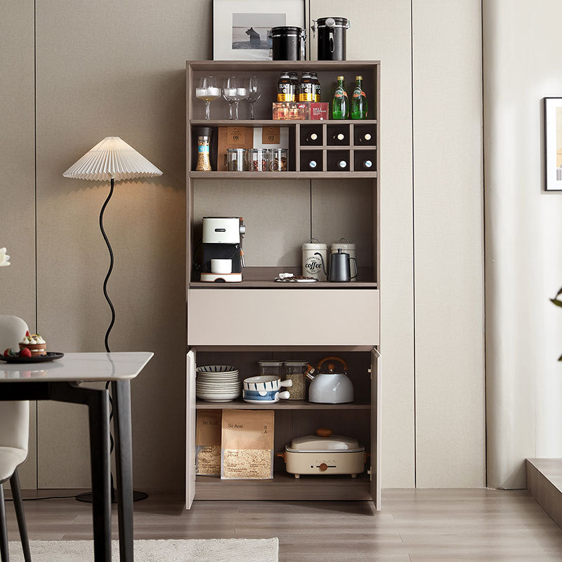 cappuccino taupe dining cabinet pantry 0.8m taupe 3