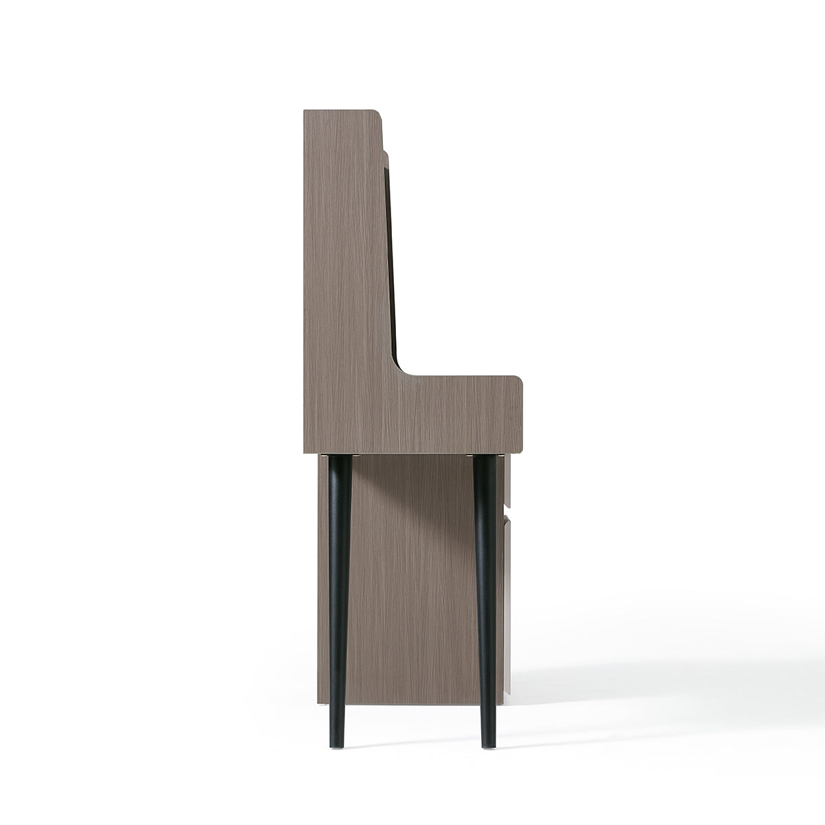 cappuccino taupe dressing table with grey stool set all 10