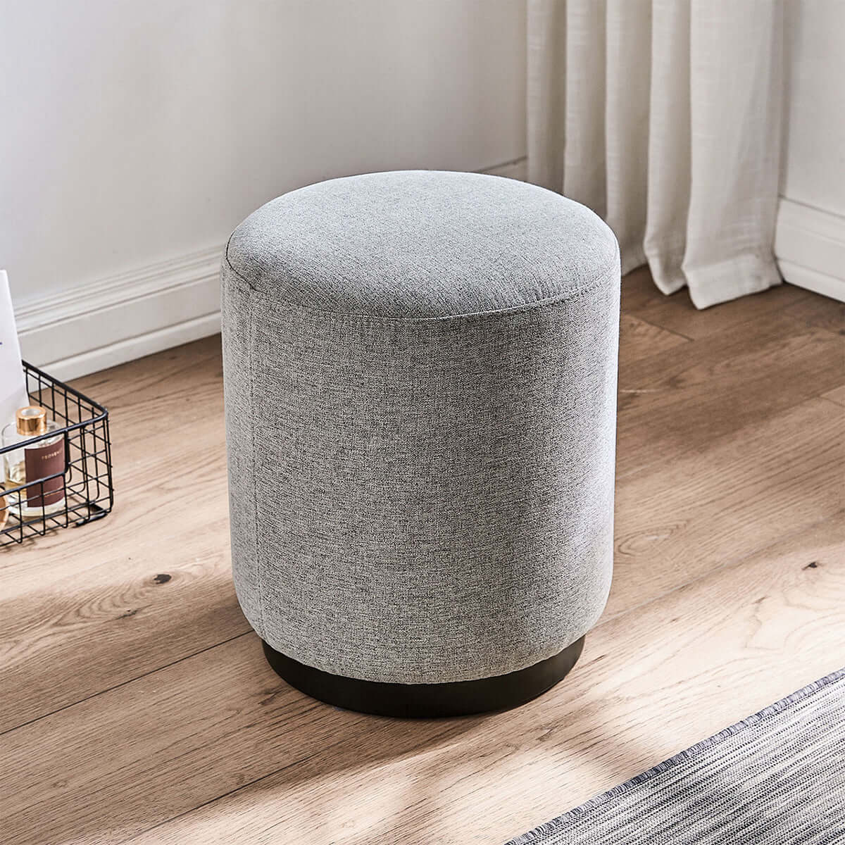 cappuccino taupe dressing table with grey stool set all 13