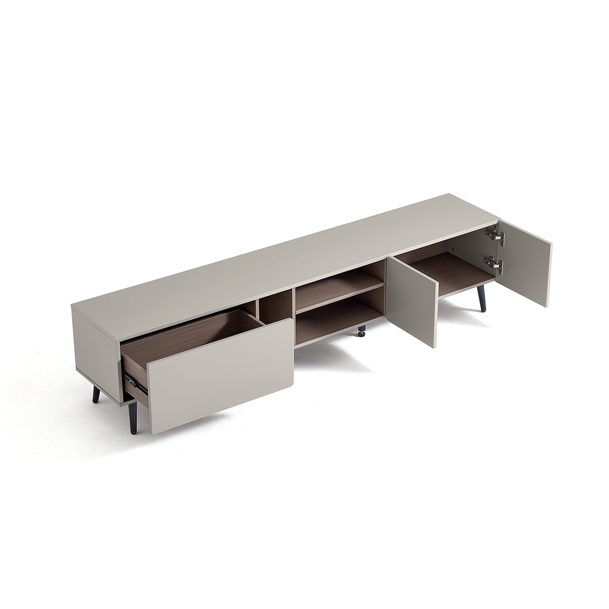 cappuccino taupe tv and entertainment unit all 10