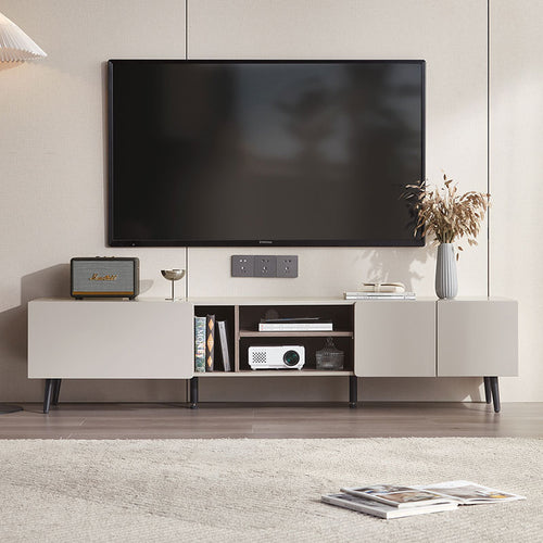 cappuccino taupe tv and entertainment unit all 1