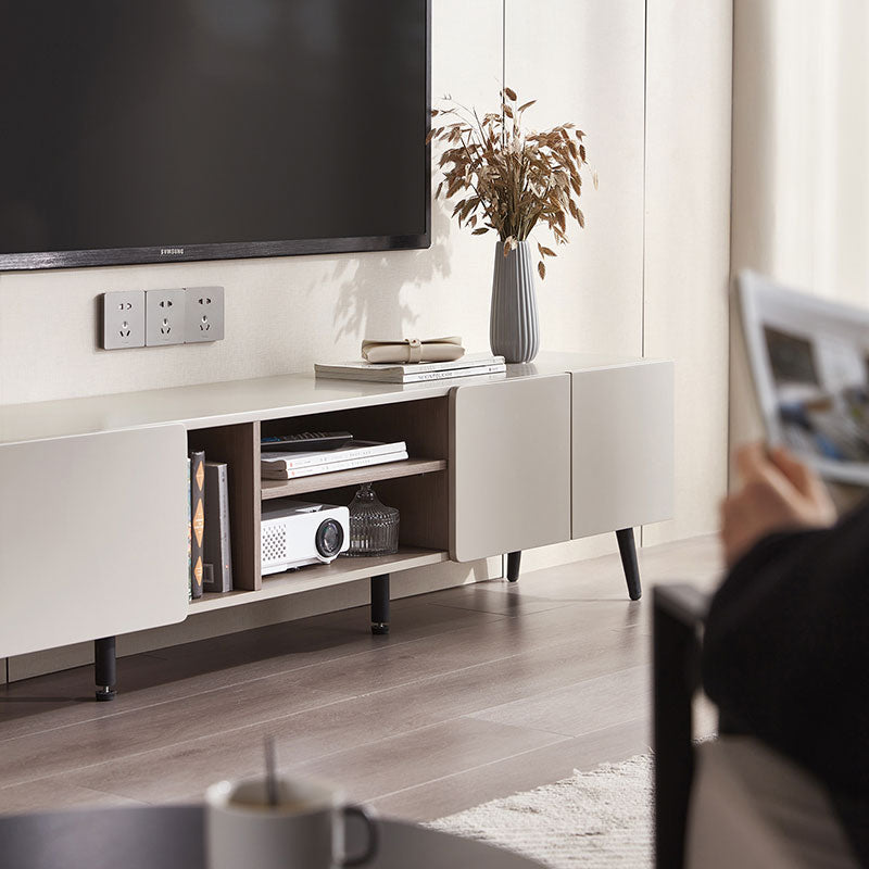 cappuccino taupe tv and entertainment unit all 4