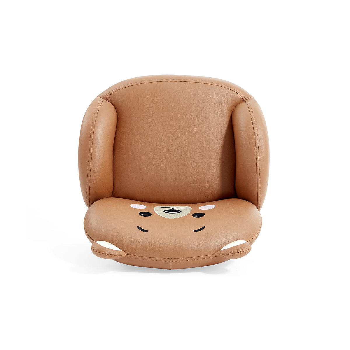 cartoon animal friends kids sofa arm chair brown 6