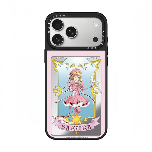 CASETiFY Cardcaptor Sakura Sakura Kinomoto Star Frame Phone Case - 0cm