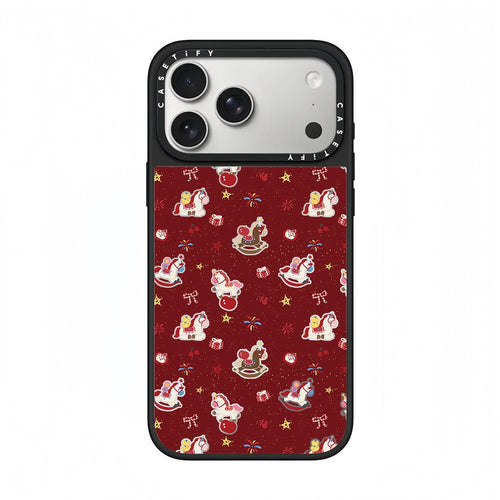 CASETiFY Festive Rocking Horse Holiday Phone Case - 0cm