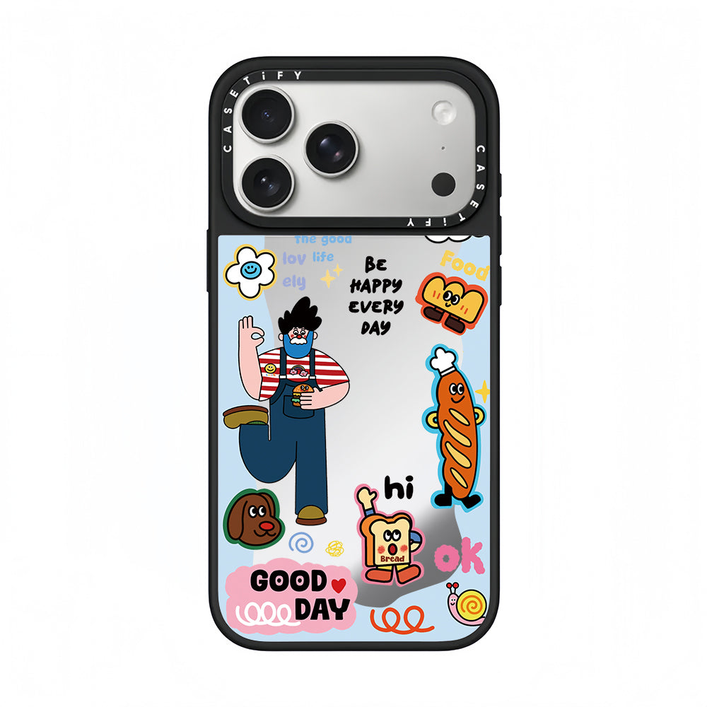 CASETiFY Good Day Cartoon Sticker Phone Case