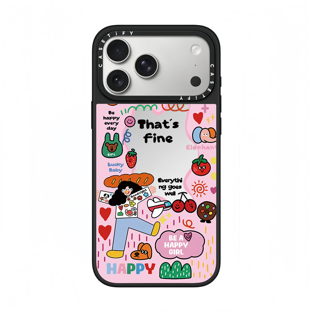 CASETiFY Happy Mood Sticker Collage Phone Case