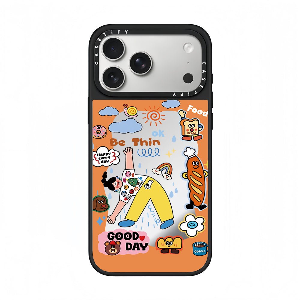CASETiFY Playful Food Doodle “Good Day” Phone Case - 0cm