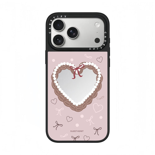 CASETiFY Sweetheart Pearl Heart Phone Case - 0cm