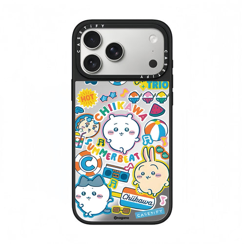 CASETiFY x Chiikawa Summer Beat Sticker Collage Phone Case