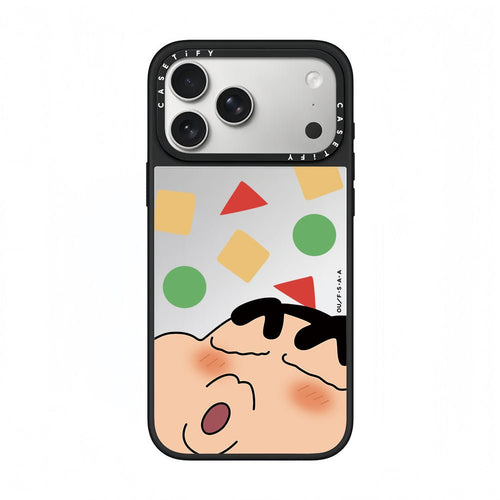 CASETiFY x Crayon Shin - chan Minimal Face Phone Case - 0cm