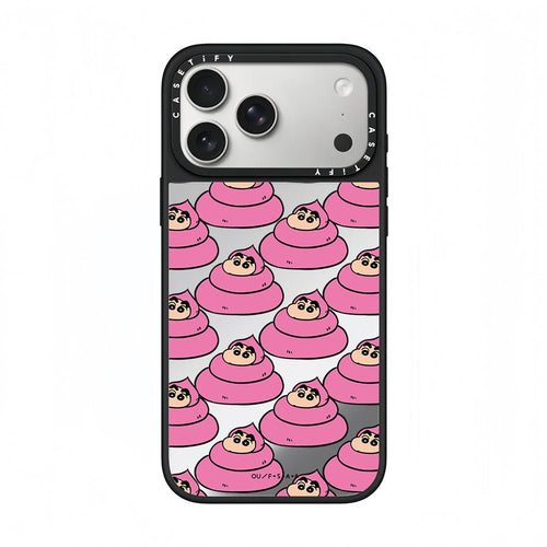 CASETiFY x Crayon Shin - chan Pink Chaos Phone Case - 0cm