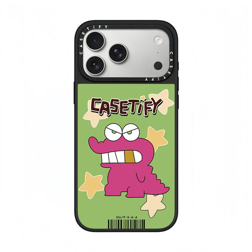CASETiFY x Crayon Shin - chan Pink Crocodile Phone Case - 0cm