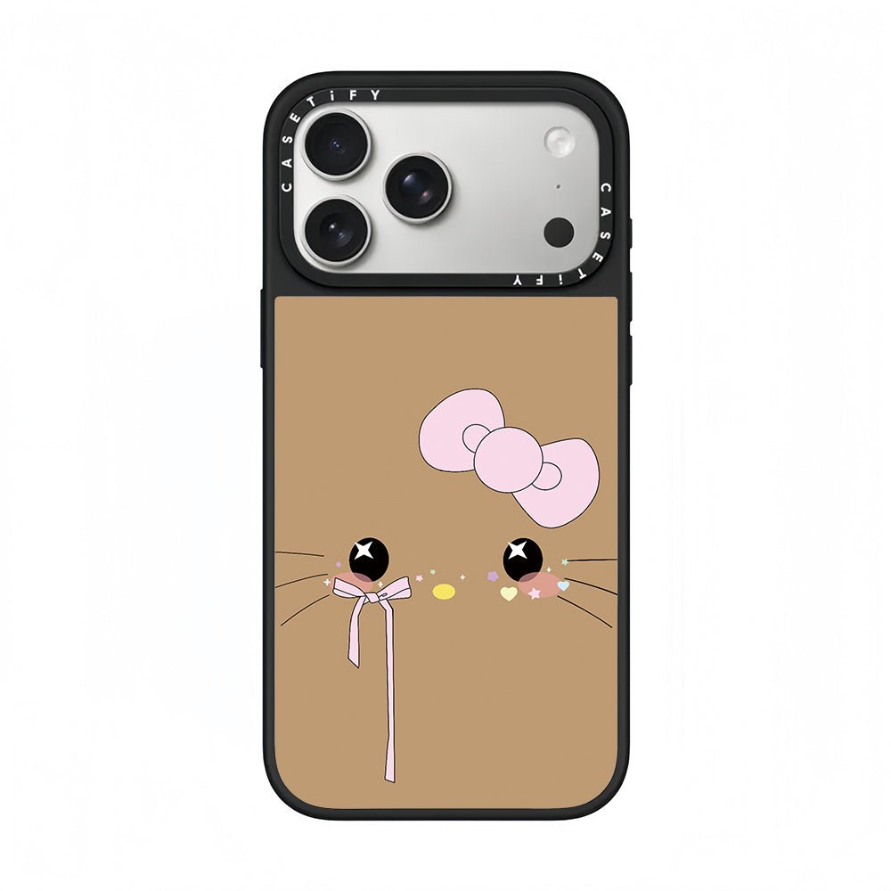 CASETiFY x Hello Kitty Blush Bow Minimal Face Phone Case - 0cm