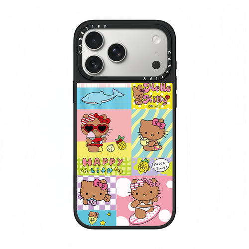 CASETiFY x Hello Kitty Happy Life Summer Collage Phone Case