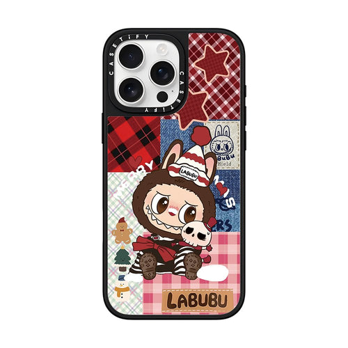 CASETiFY x Labubu Cozy Patchwork Phone Case - 0cm