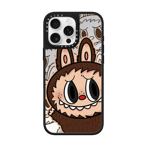 CASETiFY x Labubu Grumpy Cuddly Bites Phone Case