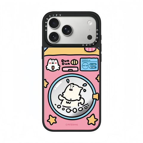 CASETiFY x Peterdog DunDun Washing Machine Phone Case