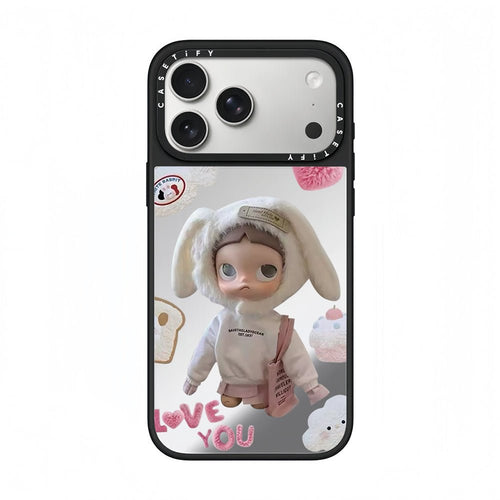 CASETiFY x POP MART Zsiga Plush Bunny Outfit Phone Case - 0cm