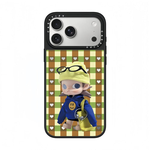 CASETiFY x POP MART Zsiga Street Check Outfit Phone Case - 0cm