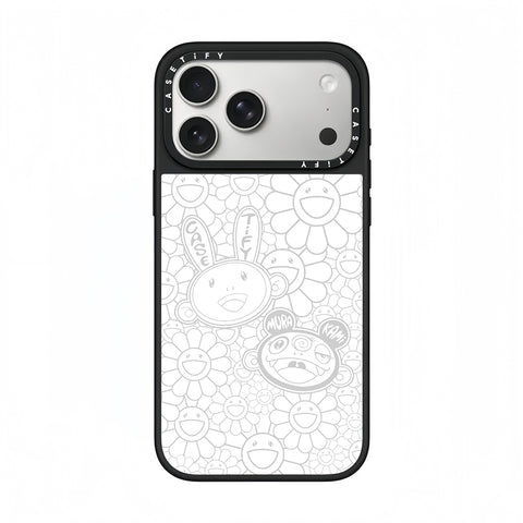 CASETiFY x Takashi Murakami Kaikai & Kiki Flower Sketch Phone Case